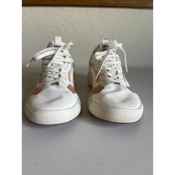 VANS Ultracush Ultrarange Men's 8 Sneakers Low Top Sunrise Blue Orange White - Picture 10 of 12